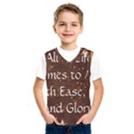 All of Life Comes to Me with Ease, Joy and Glory Kids  Basketball Tank Top