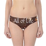 All of Life Comes to Me with Ease, Joy and Glory Hipster Bikini Bottoms