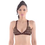 All of Life Comes to Me with Ease, Joy and Glory Plunge Bikini Top