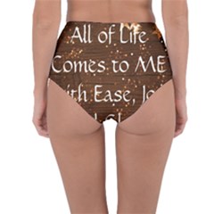 Reversible High-Waist Bikini Bottoms 