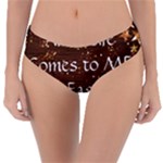 All of Life Comes to Me with Ease, Joy and Glory Reversible Classic Bikini Bottoms