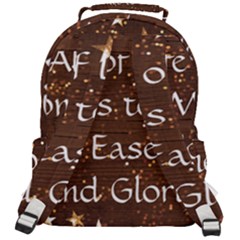 Rounded Multi Pocket Backpack 