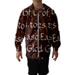 All of Life Comes to Me with Ease, Joy and Glory Kids  Hooded Windbreaker