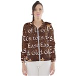 All of Life Comes to Me with Ease, Joy and Glory Women s Windbreaker