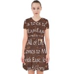 All of Life Comes to Me with Ease, Joy and Glory Adorable in Chiffon Dress