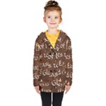 All of Life Comes to Me with Ease, Joy and Glory Kids  Double Breasted Button Coat