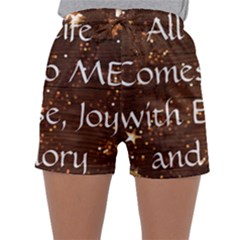 Women s Satin Sleepwear Shorts 