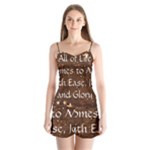 All of Life Comes to Me with Ease, Joy and Glory Satin Pajamas Set