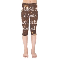 Kids  Capri Leggings  