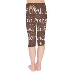 Kids  Capri Leggings  