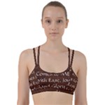 All of Life Comes to Me with Ease, Joy and Glory Line Them Up Sports Bra