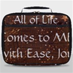 All of Life Comes to Me with Ease, Joy and Glory Full Print Lunch Bag
