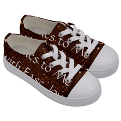 Kids  Low Top Canvas Sneakers 
