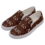 All of Life Comes to Me with Ease, Joy and Glory Men s Canvas Slip Ons