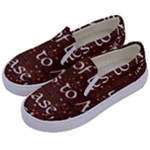 All of Life Comes to Me with Ease, Joy and Glory Kids  Canvas Slip Ons