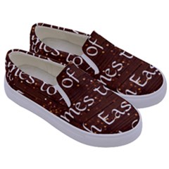 Kids  Canvas Slip Ons 