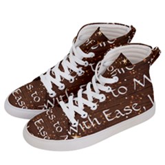 Women s Hi-Top Skate Sneakers 