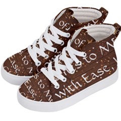 Kids  Hi-Top Skate Sneakers 