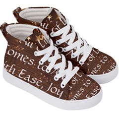 Kids  Hi-Top Skate Sneakers 
