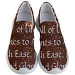 All of Life Comes to Me with Ease, Joy and Glory Women s Lightweight Slip Ons