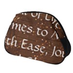 All of Life Comes to Me with Ease, Joy and Glory Full Print Accessory Pouch (Small)