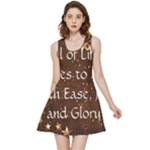 All of Life Comes to Me with Ease, Joy and Glory Inside Out Reversible Sleeveless Dress