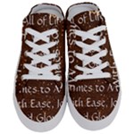 All of Life Comes to Me with Ease, Joy and Glory Half Slippers