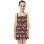 All of Life Comes to Me with Ease, Joy and Glory Kids  Summer Sun Dress