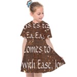 All of Life Comes to Me with Ease, Joy and Glory Kids  Sailor Dress