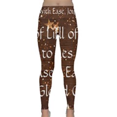 Lightweight Velour Classic Yoga Leggings 