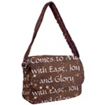 All of Life Comes to Me with Ease, Joy and Glory Courier Bag