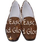 All of Life Comes to Me with Ease, Joy and Glory Women s Classic Loafer Heels