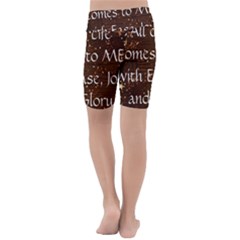Kids  Lightweight Velour Cropped Yoga Leggings 