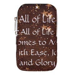 All of Life Comes to Me with Ease, Joy and Glory Waist Pouch (Small) from ArtsNow.com