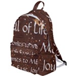 All of Life Comes to Me with Ease, Joy and Glory The Plain Backpack