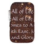 All of Life Comes to Me with Ease, Joy and Glory Waist Pouch (Large)