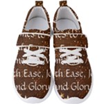 All of Life Comes to Me with Ease, Joy and Glory Men s Velcro Strap Shoes