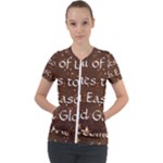 All of Life Comes to Me with Ease, Joy and Glory Short Sleeve Zip Up Jacket