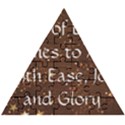 Wooden Puzzle Triangle 