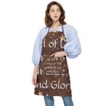 All of Life Comes to Me with Ease, Joy and Glory Pocket Apron