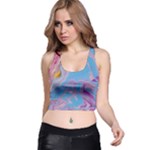 My Pour Cup Painting CBDOilPrincess 2f6f4687-760e-4dbb-9602-faede491240e Racer Back Crop Top