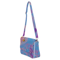 Shoulder Bag with Back Zipper 