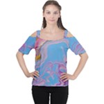 My Pour Cup Painting CBDOilPrincess 2f6f4687-760e-4dbb-9602-faede491240e Cutout Shoulder Tee