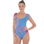 My Pour Cup Painting CBDOilPrincess 2f6f4687-760e-4dbb-9602-faede491240e Short Sleeve Leotard 