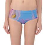 My Pour Cup Painting CBDOilPrincess 2f6f4687-760e-4dbb-9602-faede491240e Mid-Waist Bikini Bottoms