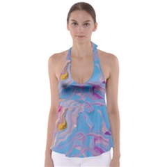 Tie Back Tankini Top 