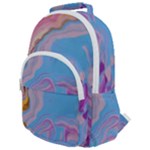 My Pour Cup Painting CBDOilPrincess 2f6f4687-760e-4dbb-9602-faede491240e Rounded Multi Pocket Backpack