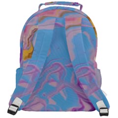 Rounded Multi Pocket Backpack 