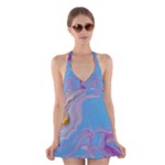 My Pour Cup Painting CBDOilPrincess 2f6f4687-760e-4dbb-9602-faede491240e Halter Dress Swimsuit 