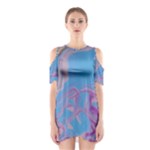 My Pour Cup Painting CBDOilPrincess 2f6f4687-760e-4dbb-9602-faede491240e Shoulder Cutout One Piece Dress